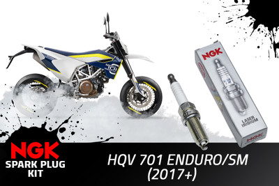 NGK - Spark Plug Kit - HQV 701 Enduro/SM (2017+)