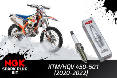 NGK - Spark Plug Kit - KTM/HQV 450-501 (2020-2022)