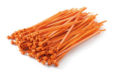 Orange Cable Tie (Packs of 100)