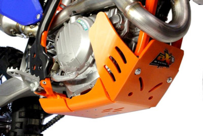 AXP Xtrem Skid Plate - KTM 450-500 EXC-F/XCF-W (2017-2022) - Orange