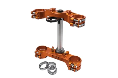 Rottweiler Performance Billet Triple Clamp W/ Pre-Installed Tapered Bearings