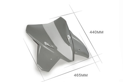 Touring windscreen size