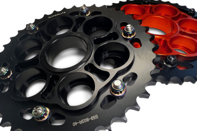 Sprocket shown not included