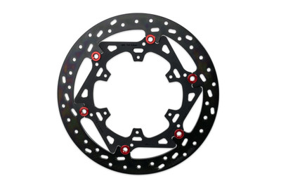 BrakeTech - 330mm Oversized Axis Iron Front Single Rotor Kit - 790-901 (KTM/HQV)