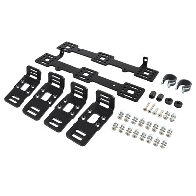 Adjustable Luggage Rack Side Carrier Kit 