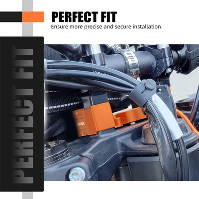 Steering Damper Bracket 1" Handlebar Risers Kit 