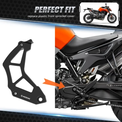 Front Sprocket Chain Guard + Sensor Cap Cover Case Saver - KTM 790/890 ADV/Duke