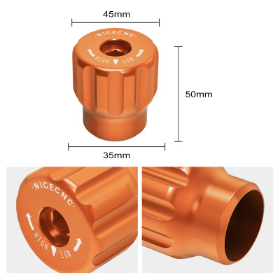 Rear Shock Absorber Adjuster Knob