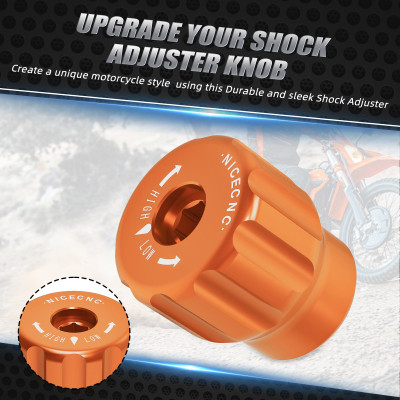 Rear Shock Absorber Adjuster Knob