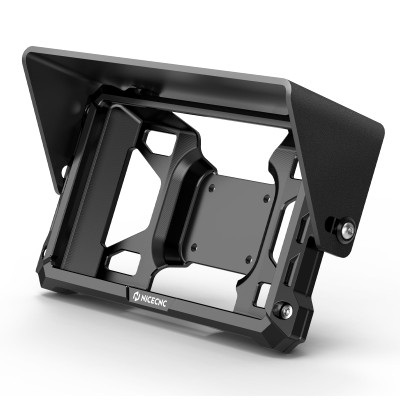 Protective Case + Adjustable Sun Visor Kit For Garmin 6" Zumo XT2
