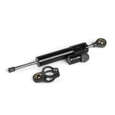 Adjustable Steering Damper Stabilizer- 255mm - For Street & Sport Motorcycles