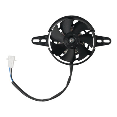 Electric Radiator Thermal Cooling Fan DC12V - 4" - Black 