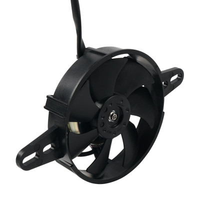 Electric Radiator Thermal Cooling Fan DC12V - 4" - Black 