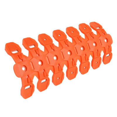 Exhaust Pipe Silencer Heat Shield Guard For 2&4 Stroke Motorcycles - Orange
