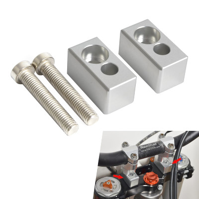 22mm Handlebar Riser Mount Clamp Kit For KTM, Husqvarna, Husaberg & Beta Motorcycles