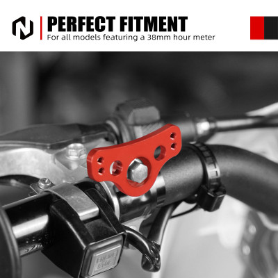 38MM Hour Meter Mounting Bracket