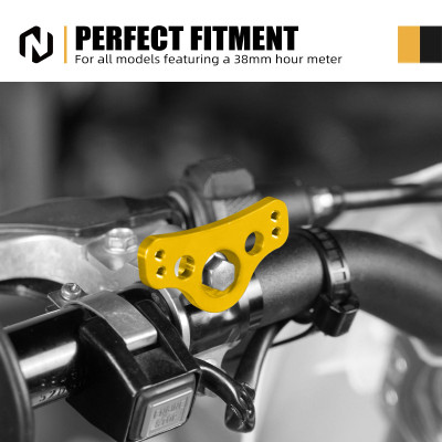 38MM Hour Meter Mounting Bracket