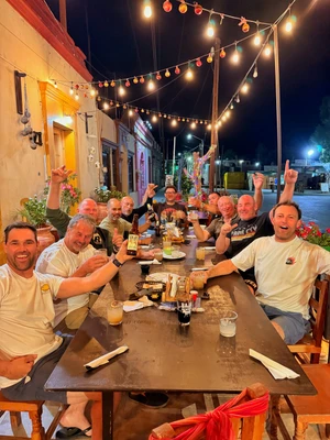 The BEST dinners are always with friends