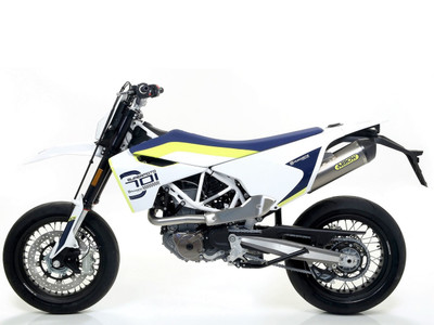 HUSQVARNA 701SUPERMOTO F Arrow フルエキゾースト 楽天市場】フルエキゾースト アロー R-tech アルミ ブラック
