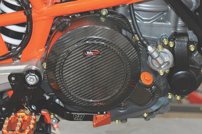 Tekmo Carbon Fiber Clutch Cover - KTM 690