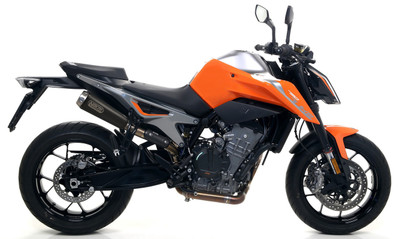 Dual Pro-Race Dark Aluminum Muffler - KTM 790/890 Duke