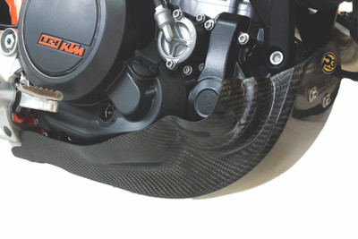P3 - KTM 690 Enduro/SMC-R (ALL) / Husqvarna 701 Enduro/SM Carbon Fiber Skid Plate