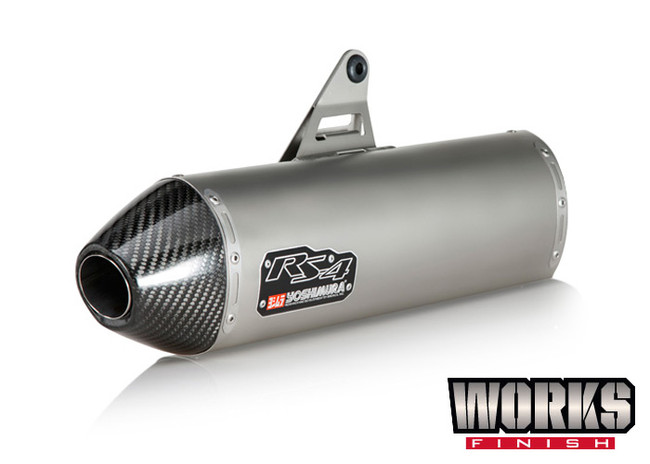 RS-4 Works Finish Slip-On Exhaust System - KTM 790/890/901 Adventure