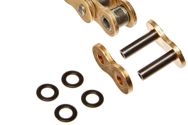 DID 520VX X-Ring Hollow Pin Soft Rivet Link For 520 Motorcycle Chains - Grey