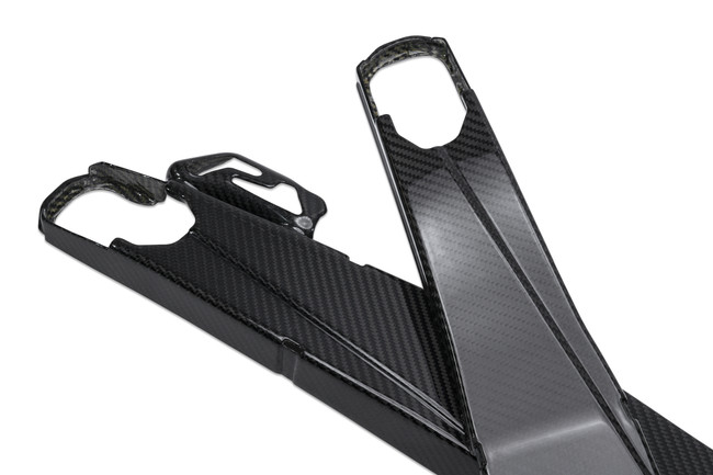 m♡ Carbon Fiber Swingarm Cover HQV (2016-2023)