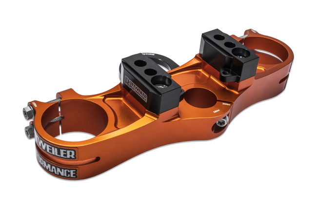 Billet Triple Clamp - KTM 790/890 ADV - Vibrant Orange