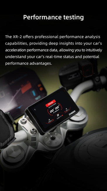 XR-2 Motorcycle Smart Dash Cam