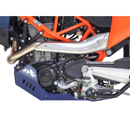 AXP Racing - Adventure Skid Plate Blue - KTM/HQV/GG 690-701