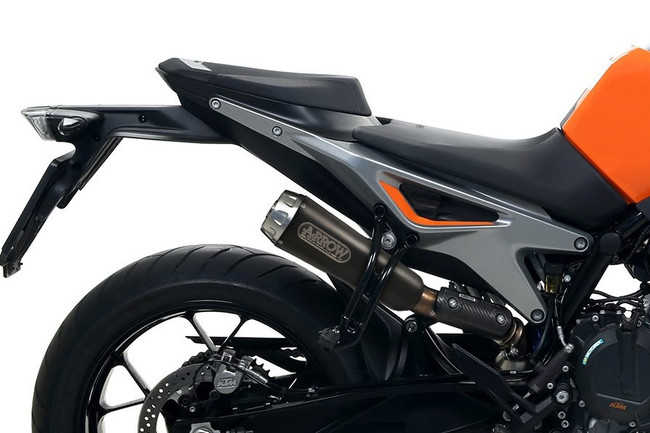 Pro-Race Dark Aluminum Muffler - KTM 790/890 Duke