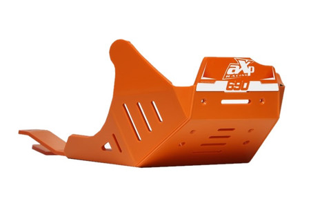 T-plate エグゼグティブモデル AXP Racing - Gen 2 Skid Plate Orange - KTM/HQV/GG 690-701 (ALL)