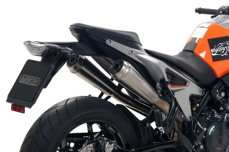Dual Pro-Race Titanium Muffler - KTM 790/890 Duke