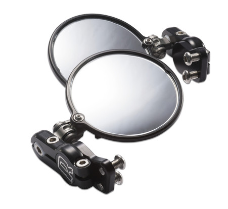Quick Flip Mirror Mounts (Hindsight Kit) - rottweilerperformance