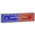 Bausch Arti-Check Micro-Thin .0016' (40 microns) RED/BLUE Articulating Paper