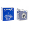 Arti-Fol Metallic Blue One-Sided Shimstock-Film, 12 microns, 22 mm x 20 m Roll
