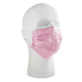 MARK3 SurgiCare Earloop Face Masks, ASTM Level 3, Pink, 50/Box.