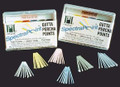 SpectraPoint ISO standardized #35 green gutta percha points, box of 100 points