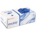 Evolve Nitrile Exam Gloves: LARGE 300/Bx. Powder-Free, Fingertip-Textured, Dark Blue