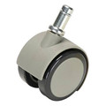 DCI Soft Wheel Caster for Hard Floors, Gray, Pkg of 5