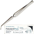 Palodent Plus Pin Tweezers. Pin in tip positively grips hole in matrix