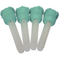 House Brand Teal T-Style Mixing Tips, Large 6.5mm, 48/Pk. Shorter T-Style tips