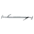 House Brand Double end amalgam carrier with medium and jumbo stainless steel tips