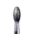 House Brand FG 379.023F Egg Shaped, Fine Grit Diamond Burs, 10/Pk