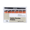 House Brand Fine-Medium Gutta Percha Points, Hand-Rolled, Vial of 120 points