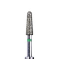 House Brand FG 856.025 Coarse, Round End Taper, Single Use Diamond Bur, 10/Pk