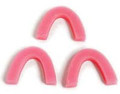 Keystone Pink wax bite blocks, box of 100 bite blocks