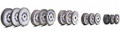 Mizzy Heatless #14 White Heatless Wheels are Made of Non-Contaminating